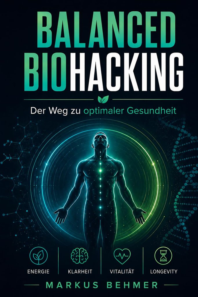 Buchcover: Balanced Biohacking - Der Weg zu optimaler Gesundheit von Markus Behmer
